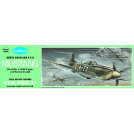Guillow's North American P51D Mustang Model Kit