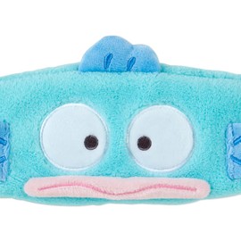 Sanrio 986224 Hair Band, Hair Turban, Headband, Green, Hangyodon, Face Wash, Makeup, One Size Fits Most, Girls, Character