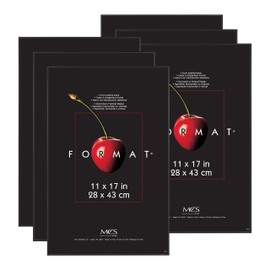 MCS Format Frame, Black, 11 x 17 in, 6 pk