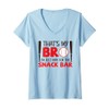 Womens Funny Baseball Brother That's My Bro Here for Snack