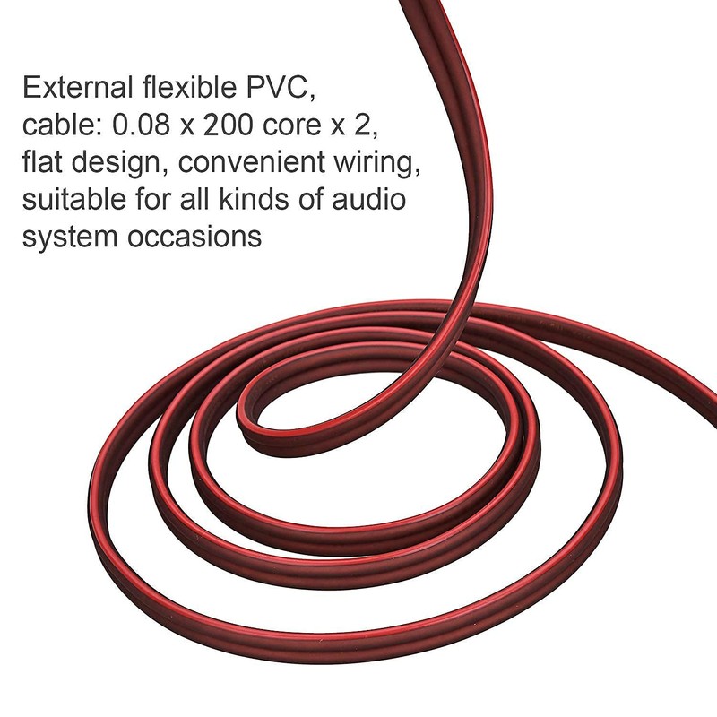 RCA to Bare Wire Speaker Cable Speaker Bare Wire Cables