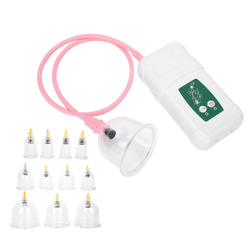 12pcs Vacuum Suction Cupping Cup Adjustable Strong Suction Cupping Set