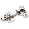 Berta 2-Pack Full Overlay Frameless Soft Closing European Hinges, 3D