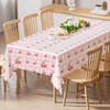 MEHOFOND 3 Pcs Fruit Theme Cherry Tablecloths, 108 x 54