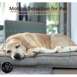 braosusner WiFi Mini Spy Camera Wireless HD 1080P Small Camera with Motion Detection for Home Security and Outdoor Nanny Cams