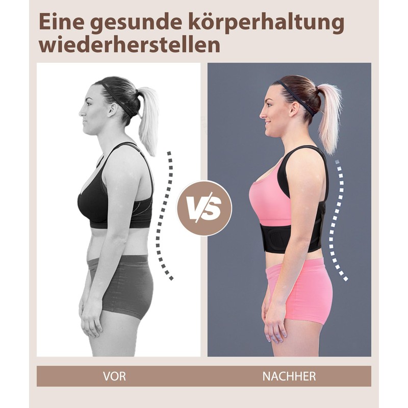 Junlan Back Straightener Posture Corrector for Men and Women, Adjustable