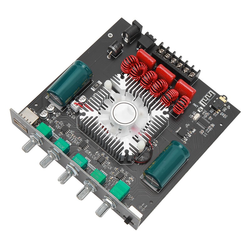 HT21 Bluetooth Power Amplifier Board with Subwoofer 2.1 Channel TDA7498E