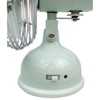 Good Housekeeping 92513 All-Metal 5" Retro Oscillating USB-Powered Personal Fan,