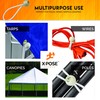 Xpose Safety Bungee Ball Cords 6" 10 Pack Heavy Duty