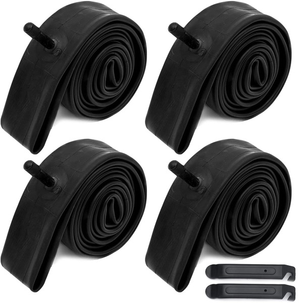 (4-PACK) CALPALMY 26" x 1.75/2.125 Road and Mountain Bike Inner