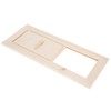 Fdit Hemlock Sauna Ventilation Grille Ventilation Grille for Sauna Rooms