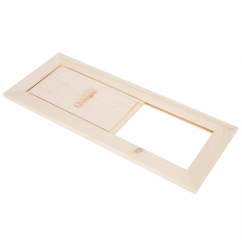 Fdit Hemlock Sauna Ventilation Grille Ventilation Grille for Sauna Rooms