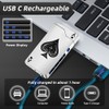 LcFun Electric Lighter - Rechargeable USB, Dual Arc Plasma, Windproof