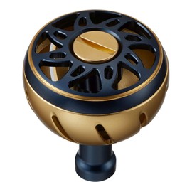Daiwa Slp Works SLPW Collar Aluminum Round Knob, Size L, Navy Gold