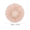 VOCOSTE Shower Cap Hair Cap Double Layer Waterproof Reusable Bath