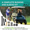 Drive-up Club Car Polyurethane Bushing Kit, Front & Rear Suspension