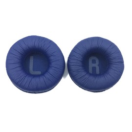 Oilmal Replacement Cushion For Headphone Left and Right, Comfortable Earpads Compatible for JBL Tune600 T500BT T450 Headset Earmuffs Memory Foam Cover Headphone Ear Pads Blue Blue