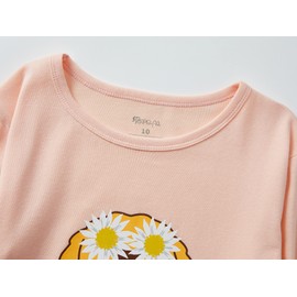 Topgal Cute Dog Cotton Pajamas for Girls Size 8 – Daisy Long Sleeves & Pants Pants Clothes Set