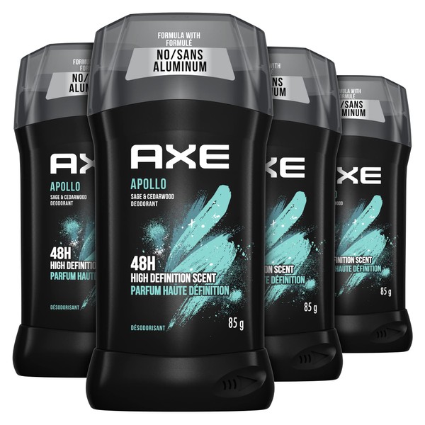 Unilever AXE Deodorant Stick Apollo 85 g, 4 pack