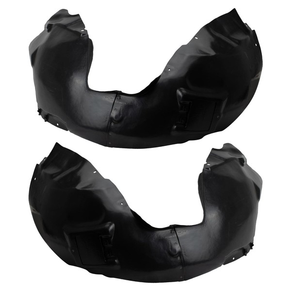 TRQ TRQ Front Inner Fender Liner Set Compatible with 2015-2017
