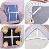 GeeRic Set of 8 Bed Sheet Clips, Anti-Slip Clips, Futon