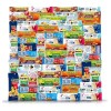 Fast Distribution Healthy Snacks, Care Package 67 Count Premium Healthy