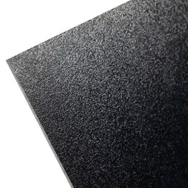 Marine Board HDPE Marine Board Plastic Sheet 1" x 12" x 24" Black Textured