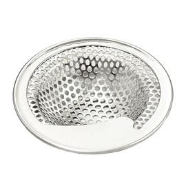Antibacterial Hair Catcher Drain Trash Catcher SUS304 Stainless Steel Unit Bath Washstand Keep FINE (φ52)