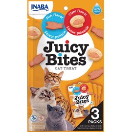 INABA Juicy Bites Fish and Clam Flavor