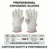 Sindayo Cryogenic Gloves -436°F/-260°C for Liquid Nitrogen(LN2), Dry Ice &