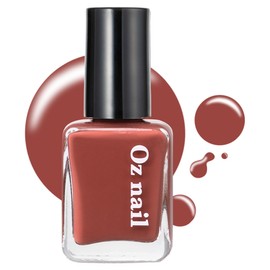 Oznail Shine Mood Nail Color Manicure, 34.Urban Red, 8ml, 1 piece / 오즈네일 샤인 무드 네일 컬러 매니큐어, 34.어반레드, 8ml, 1개
