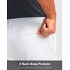 Men's Golf Shorts with 5 Pockets 11" Inseam Stretch Quick