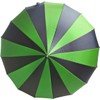 Gothic Rebel Striped Dark Wing Pagoda Umbrella - Ideal for
