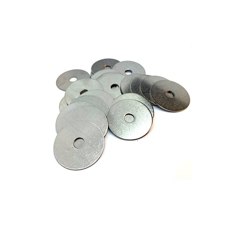 M8 x 40mm Penny Washer, A4 (316) Stainless Steel (Pack