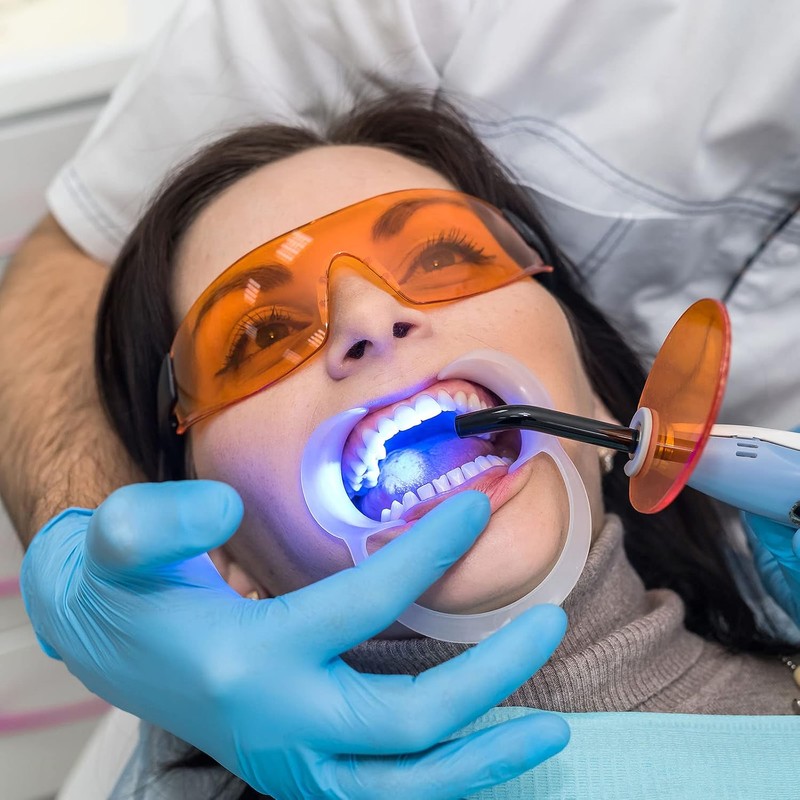 10 Piezas de Retractor de Mejillas en Forma de C,