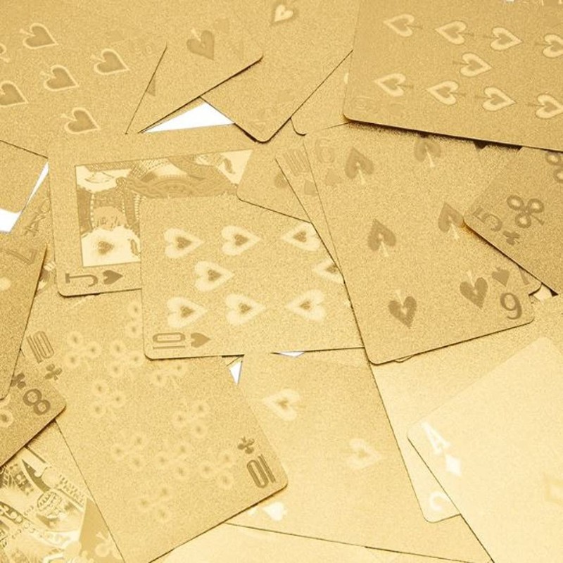 XSAJU Plastic Playing Cards Break-resistant Waterproof Card Game Magic with