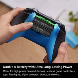 KAMCY AA Batteries, Double A Batteries 24 Pack,Double A Battery,Piles AA, Triple AA Batteries 1.5V Long Lasting High-Performance AA Alkaline Batteries, Leakproof Design Single Use Battery