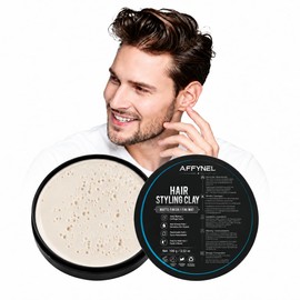 Milk White Hair Clay,Matte Finish Styling Clay