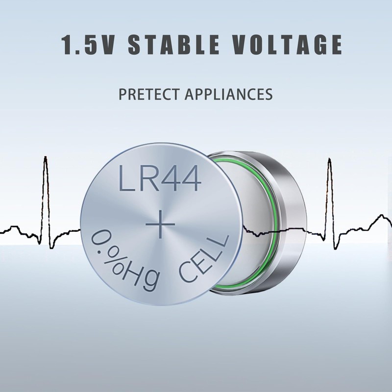 HoootCell AG13 LR44 Batteries, 15Pack Hight Capacity L1154f L1154 SR44