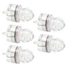 5Pcs Fishing Lure Light Diamond Shape LED Corrosion Resistance Auto