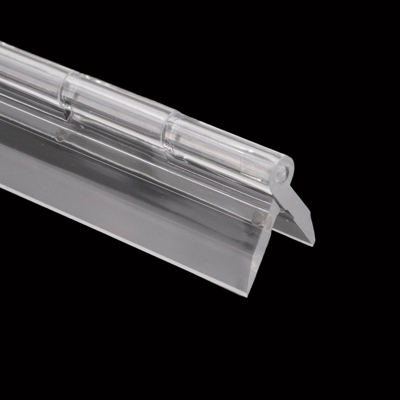 Antrader 4Pcs Acrylic Hinge,12 inch Folding Plastic Hinge for DIY