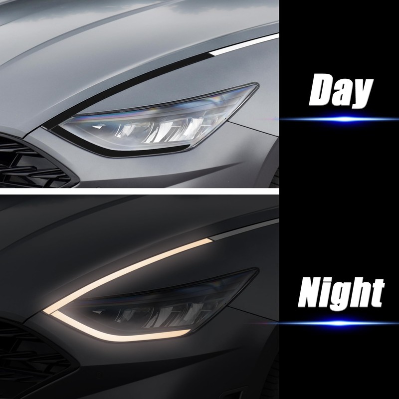 TOMALL Headlight Sidemarker Side Mirror Vinyl Films Smoke Tint Compatible