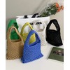 Woven Basket Bag, Women's Basket, Shoulder Bag, Handbag, Lunch Bag,