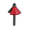 Faithfull FAIRB81 Router Bit TC 45 Degree Chamfer 1/4in