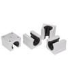 SBR16UU Linear Bearings, 16 mm, Aluminium, Open, Linear Ball Bearings,