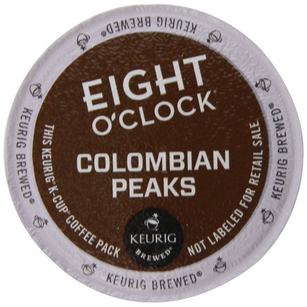 Eight O'Clock Colombian K-Cups for Keurig K-Cup Brewers, 72 Count