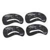 IWOWHERO 24Pcs Eyebrow Stencils Durable Shaping Templates for Makeup Unique