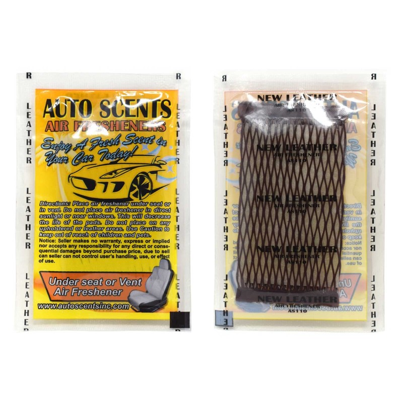 Individually Wrapped Professional Car Air Freshener Pads (45 Per Pack)