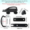 Lotcesfun Roof Box U-Bolt Clip Stainless Steel Universal Inner Width