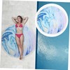 CAXUSD Fashionable Quicksand Beach Towel Round Bath Mat Quick-Drying Beach